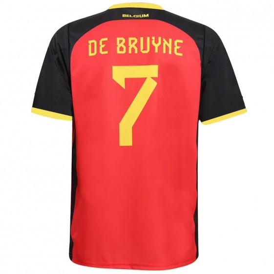 Belgie Voetbalshirt De Bruyne Thuis - 2022-2024 - Kind en Volwassenen